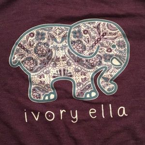 Purple ivoryella sweater